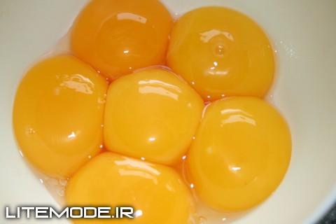 طرز ساخت نرم کننده زرده تخم مرغ