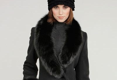 مدل پالتو و کلاه زمستانی زنانه