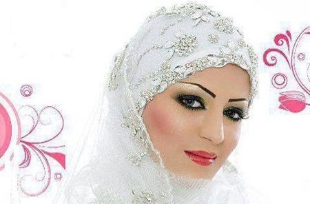 مدل تور عروس باحجاب