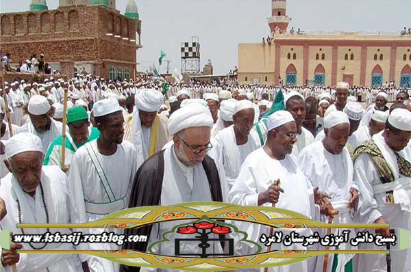 برپایی نماز جمعه ۱۵هزار نفری در سودان توسط شهید انصاری