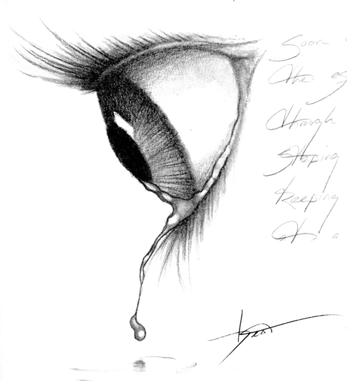 نقاشی انیمیشن چشم