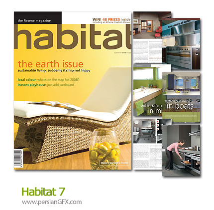 دانلود مجله طراحی دکوراسیون، طراحی داخلی – Habitat 07