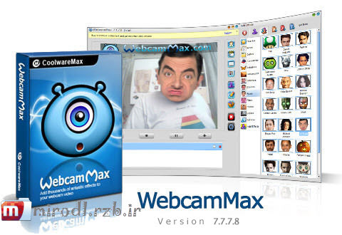 نرم افزار مدیریت وبکم WebcamMax 7-8-1-2