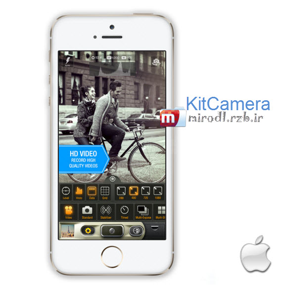  عکاسی حرفه‌ای با کمک KitCamera 2.1.2 – آیفون و آیپد 