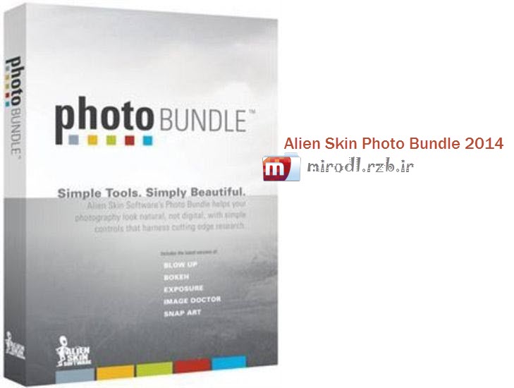  نرم افزارهای ویرایش و رتوش عکس Alien Skin Photo Bundle 2014 برای مک 