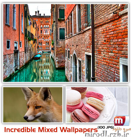  مجموعه ۱۰۰ والپیپر با موضوعات گوناگون Incredible Mixed Wallpapers 