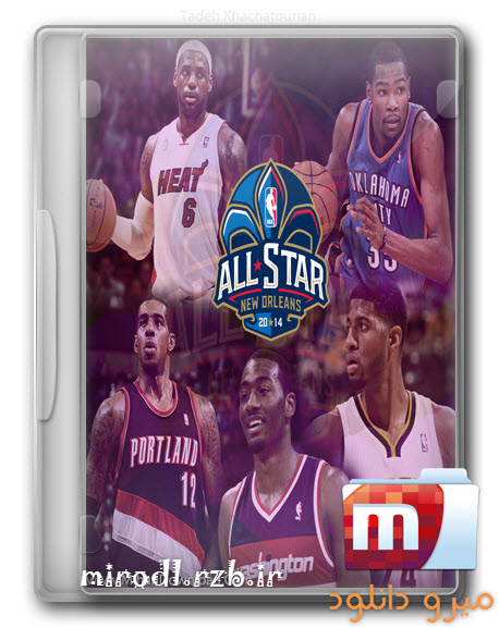 دانلود مسابقات آخر هفته ستارگان بسکتبال حرفه ای NBA AllStar 2014 Ballot