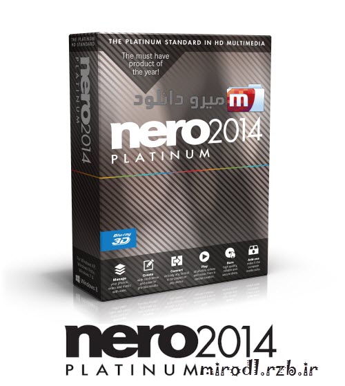  جدیدترین نسخه برترین نرم افزار رایت با نام Nero 2014 Platinum 15.0.08500 Multilanguage 