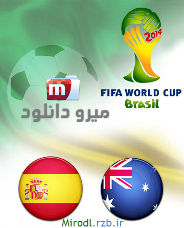 دانلود بازی استرالیا و اسپانیا – جام جهانی ۲۰۱۴