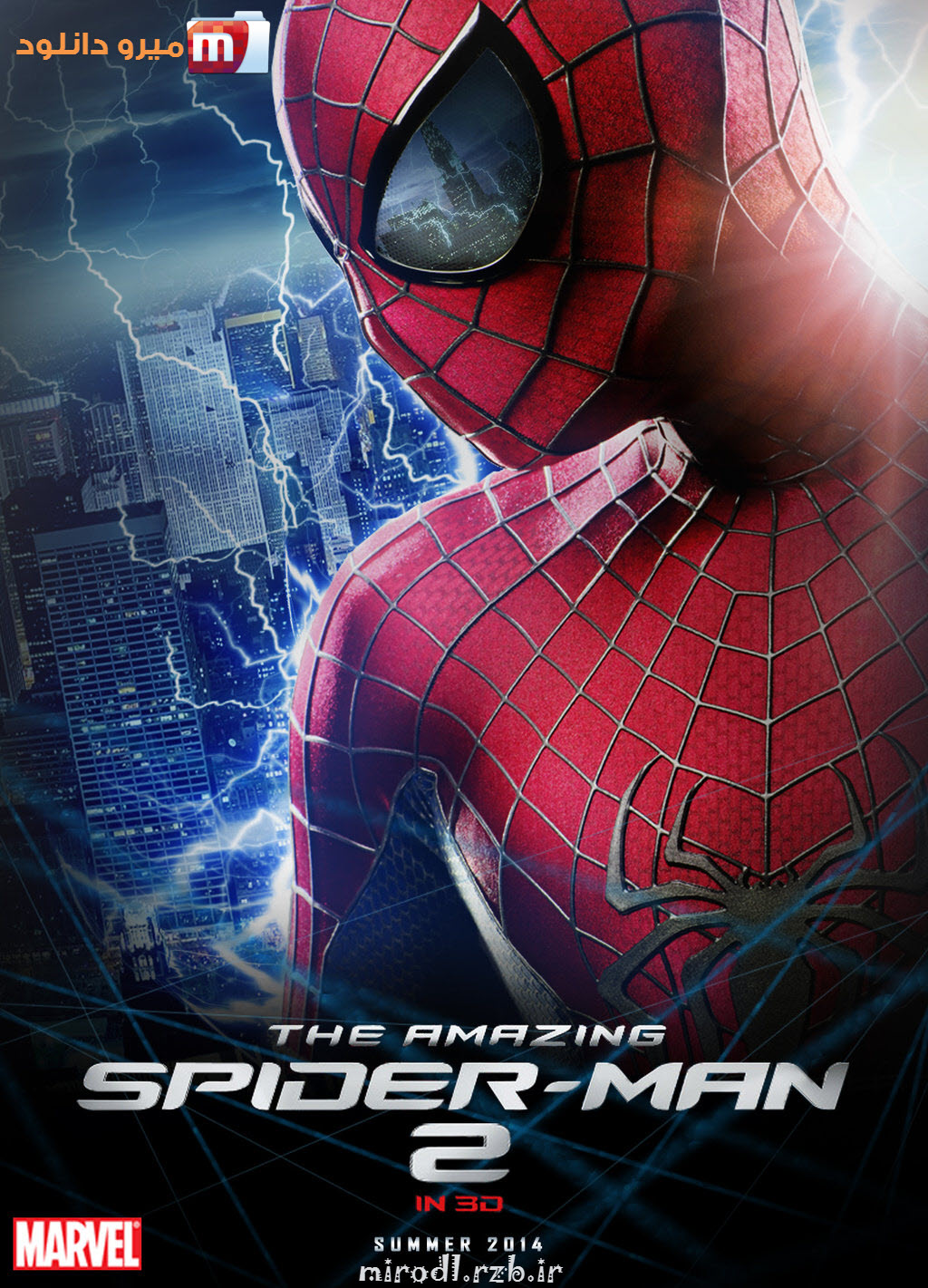  دانلود فیلم سینمایی فوق العاده دیدنی مرد عنکبوتی شگفت انگیز 2 - The Amazing Spider- Man 2