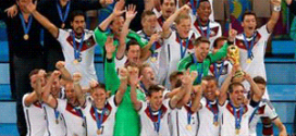 عکس هایی زیبا از قهرمانی آلمان در جام جهانی ۲۰۱۴ برزیل