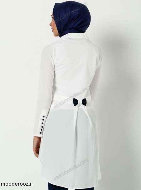  مدل زیبای مانتو با پوشش اسلامی