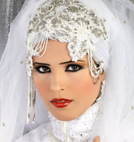  تور عروس محجبه و باحجاب