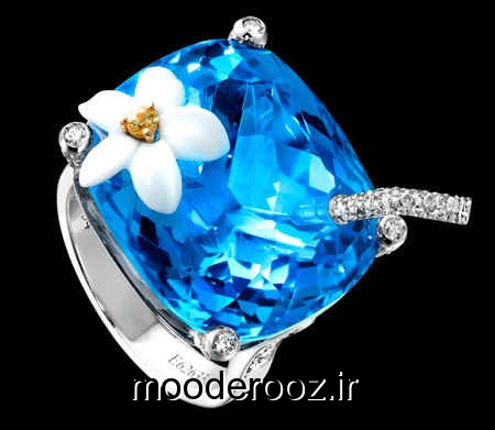 زیباترین مدل انگشترهای جواهر 2014