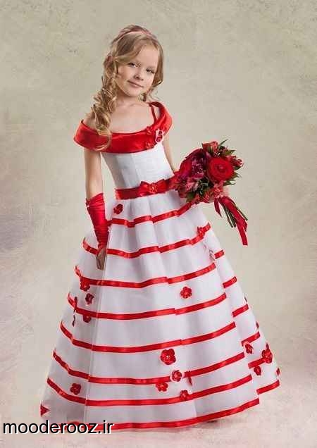  مدل های لباس مجلسی برای دختر بچه ها