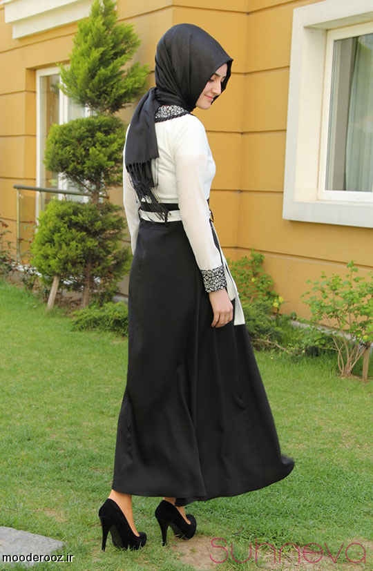  مدل لباس مجلسی پوشیده