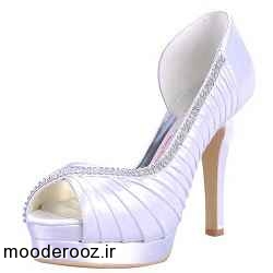  مدل های شیک کفش سفید عروس
