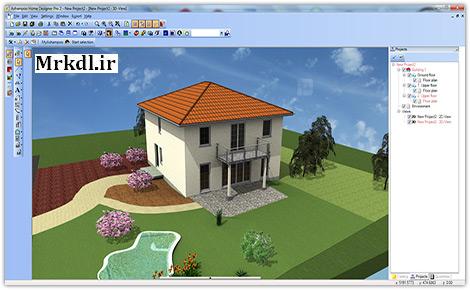 دانلود نرم افزار طراحی خانه Ashampoo Home Designer Pro 2 v2.0.0
