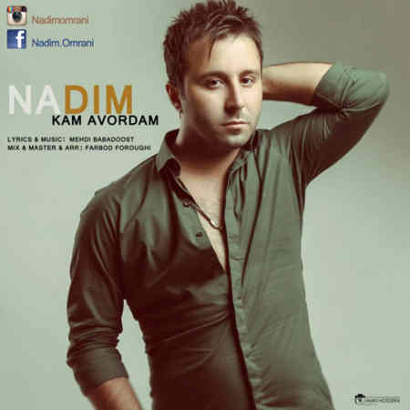 Nadim   Kam Avordam دانلود آهنگ جدید ندیم به نام کم اوردم
