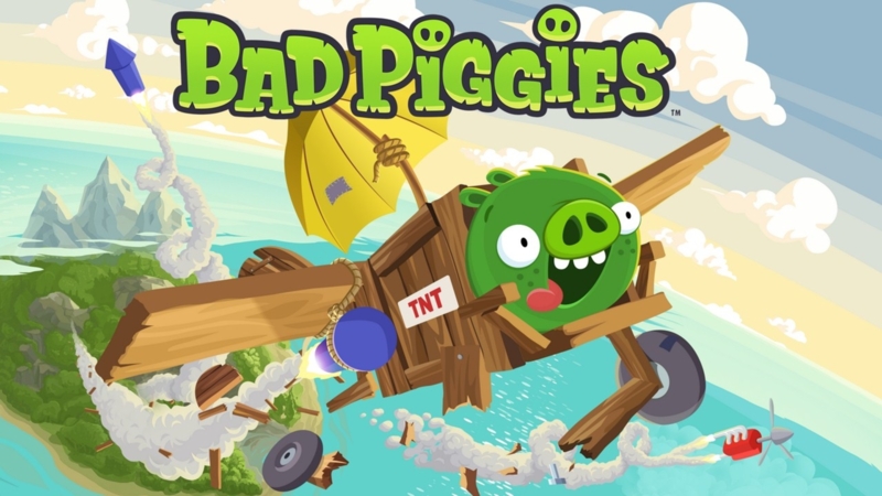 بازی آنلاین و بسیار پرطرفدار خوک های بد Bad Piggies 