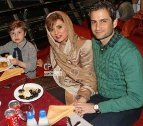  پویا امینی و همسرش در رستوران گردان+عکس
