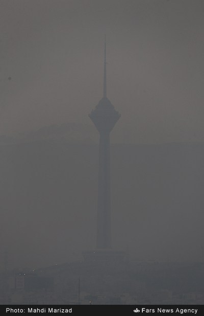 تصاویر /آلودگی هوای تهران