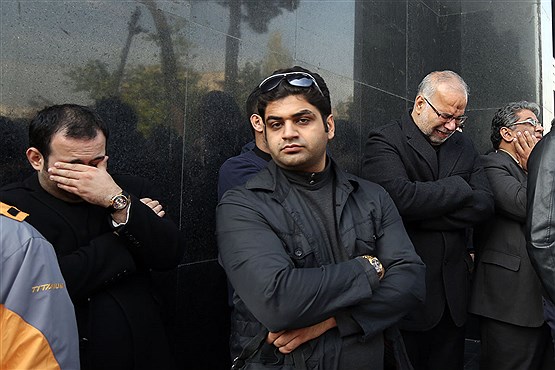 اشک های مدیرعامل سابق پرسپولیس در مراسم تشییع پیکر مرتضی پاشایی+عکس 