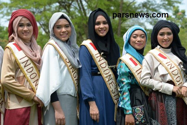 مسابقه متفاوت ملکه زیبایی در اندونزی+ عکس 