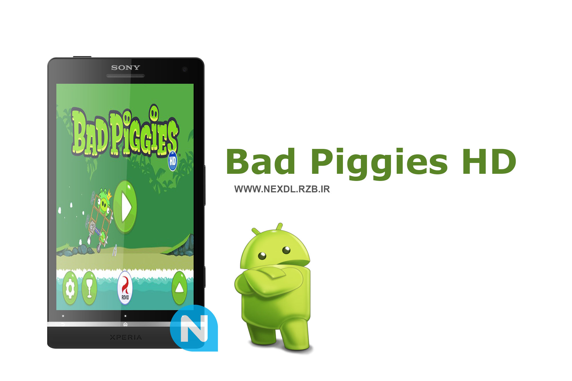 دانلود بازی  جذاب Bad Piggies HD 1.6.1 - آندروید