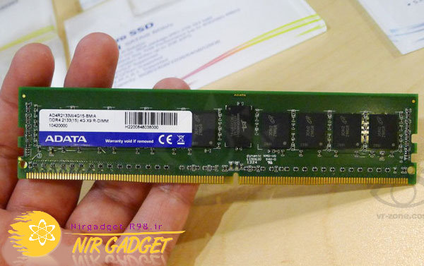 ADATA و رونمايي از حافظه رم DDR4 در CES 2014 