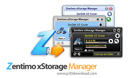 دانلود Zentimo xStorage Manager v1.8.6.1246 - نرم افزار مدیریت درایو و دستگاه های خارجی USB