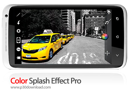 دانلود Color Splash Effect Pro - نرم افزار موبایل حذف رنگ ها