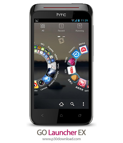 دانلود Go Launcher EX - نرم افزار موبایل تغییر پوسته و ظاهر