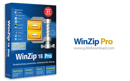 دانلود WinZip Pro v18.0 Build 11023 x86/x64 - نرم افزار فشرده سازی فایل ها