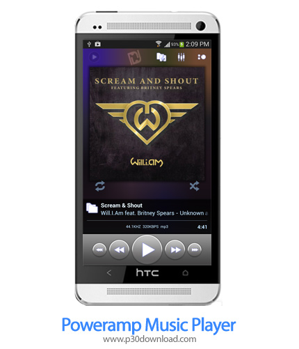 دانلود Poweramp Music Player - نرم افزار موبایل پخش کننده موزیک قدرتمند
