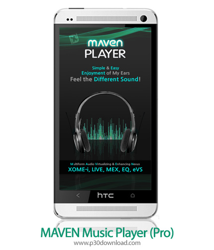 دانلود MAVEN Music Player - نرم افزار موبایل موزیک پلیر قدرتمند و حرفه ای