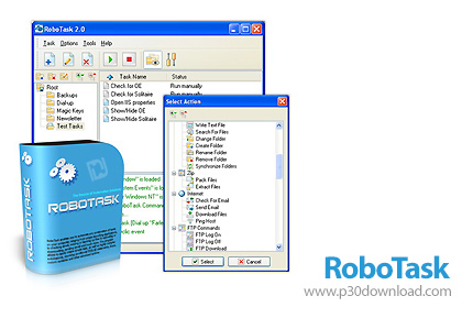 دانلود RoboTask v6.0.0.846 - نرم افزار اجرای خودکار کارها در کامپیوتر