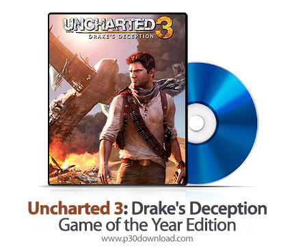 دانلود Uncharted 3: Drake's Deception Game of the Year Edition PS3 - بازی سرزمین ناشناخته ۳: فریب دریک برای پلی استیشن