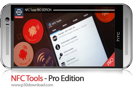 دانلود NFC Tools - Pro Edition - نرم افزار موبایل ابزار حرفه ای ان فی سی