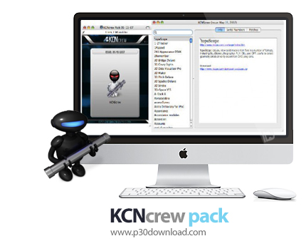 دانلود KCNcrew pack v2014/09/15 MacOSX - نرم افزار کرکربرنامه ها برای مک