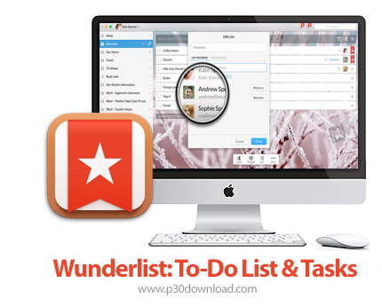 دانلود Wunderlist To-Do List & Tasks v3.1.0 MacOSX - نرم افزار مدیریت کار های روزانه برای مک