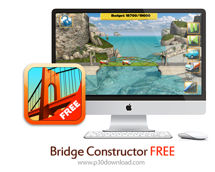 دانلود Bridge Constructor v2.5 MacOSX - بازی فکری پل سازی برای مک