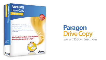 دانلود Paragon Drive Copy 14 Professional v10.1.21.266 x86/x64 - نرم افزار انتقال کامل اطلاعات بین دو هارد دیسک