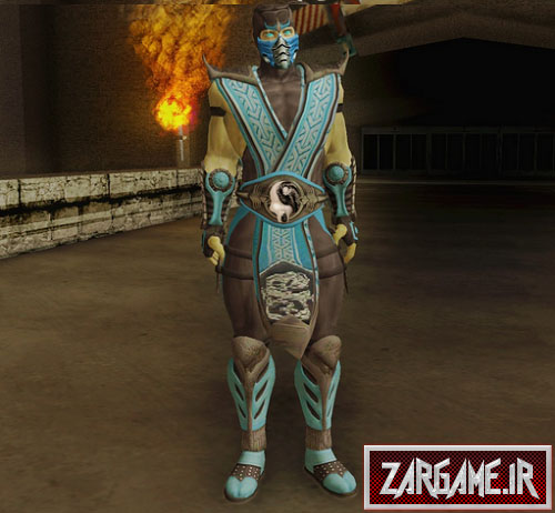 اسکین شخصیت ساب زیرو در مرتال کامبت برای GTA 5