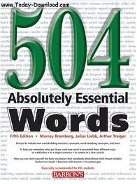  کتاب 504 کلمه کاربردي زبان انگليسي به همراه ترجمه ی فارسی برای دانشجویان 