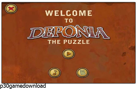 دانلود بازی کم حجم پازل Deponia: The Puzzle
