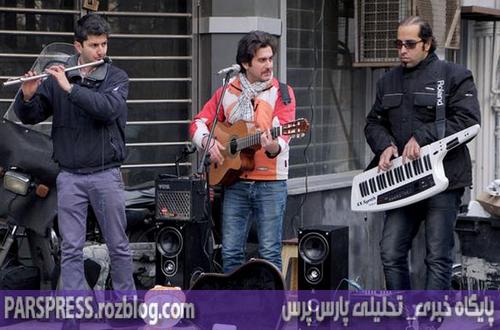 تصاویر : کنسرت‌های خیابانی در تهران