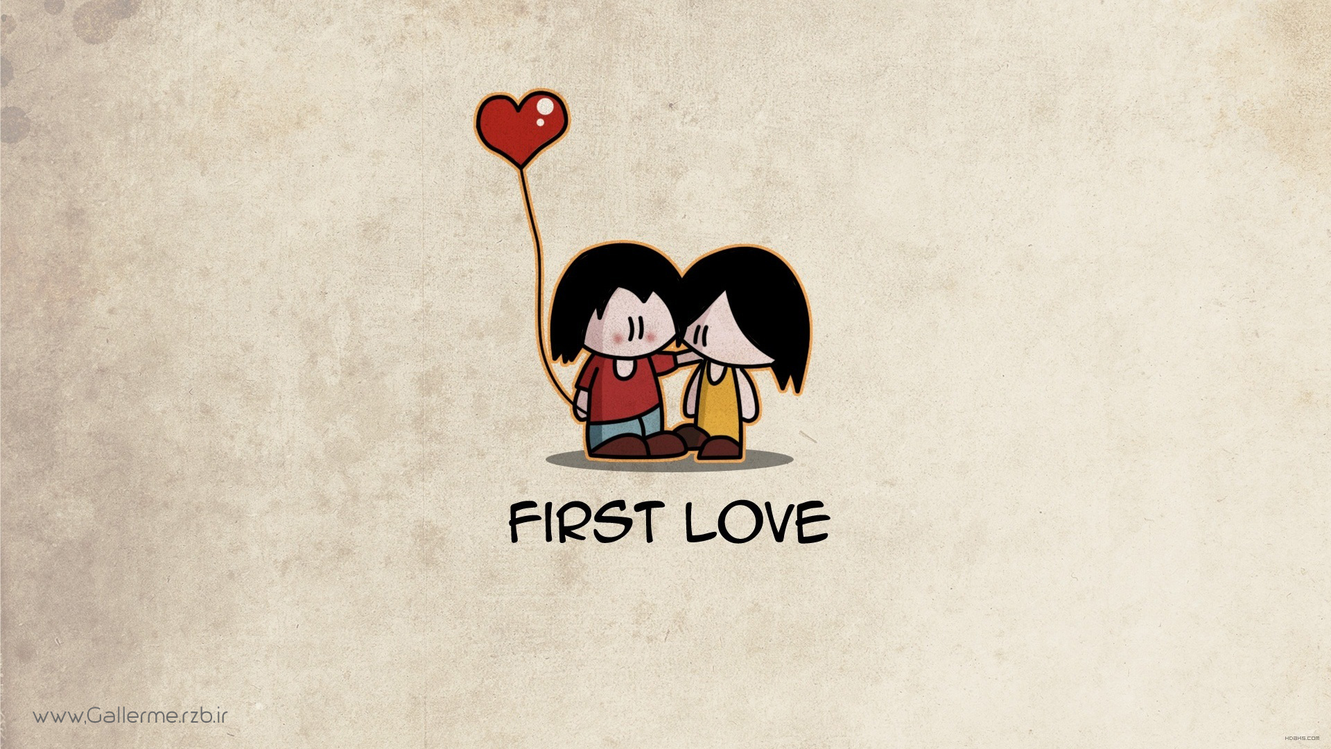 عکس یا والپیپر عاشقانه : اولین عشق