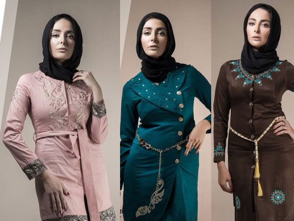 سری جدید مدل های مانتو شیک ایرانی 