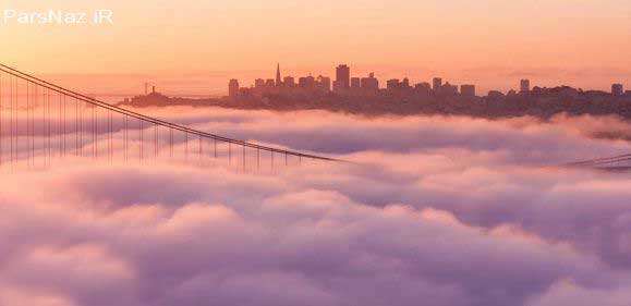 شهرهایی اشباع شده در مه + تصاویر,شهرهایی اشباع شده در مه,شهر های فرو رفته در مه,شهر های مه الود,مه در شهر ها,مه های زیبا,زیبایی مه در شهر ها,های احاطه شده با مه های زیبا